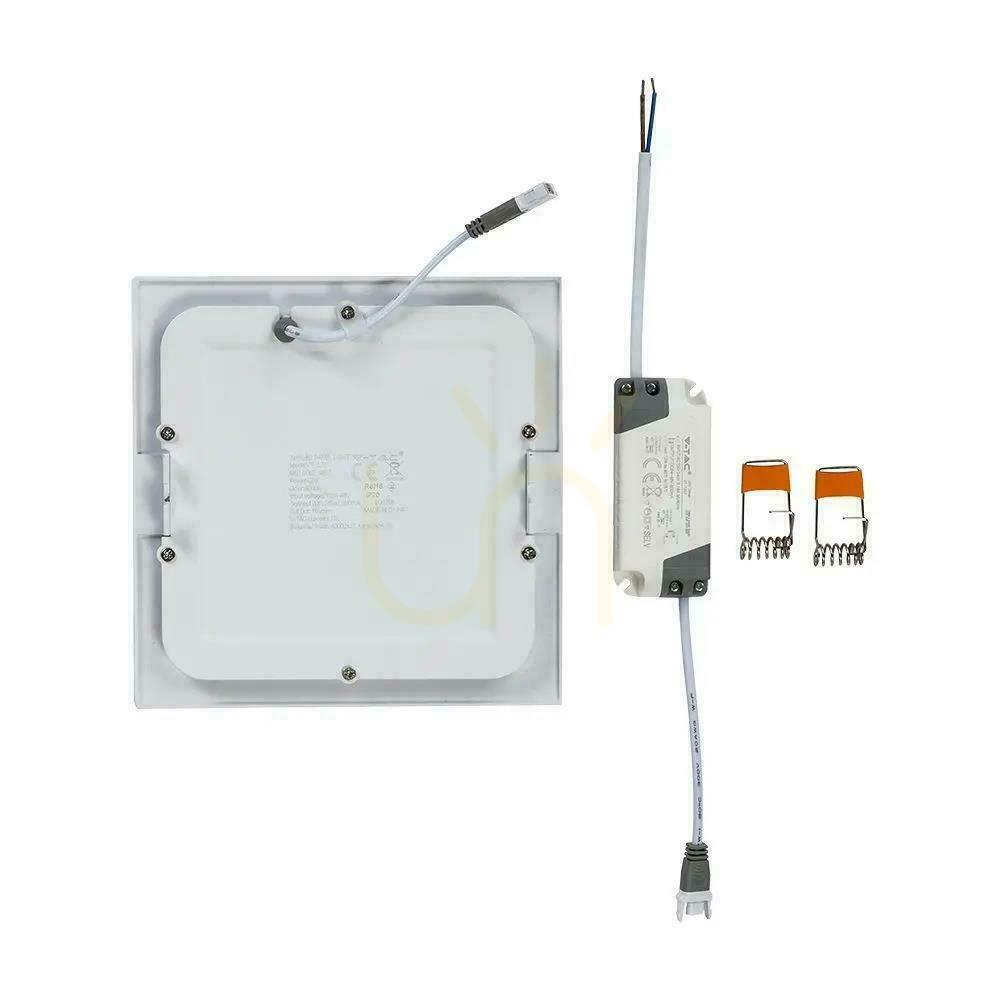 Zeige V-TAC Premium LED-Downlight Panel 12W Quadratisch 170x170 VT-1207 6400K 1160lm V-TAC Premium LED-Downlight Panel 12W Quadratisch 170x170 VT-1207 6400K 1160lm