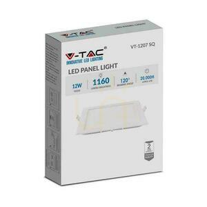 V-TAC Premium LED-Downlight Panel 12W Quadratisch 170x170 VT-1207 2700K 1160lm small 2
