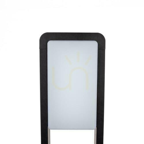 Prüfen V-TAC 10W LED SAMSUNG CHIP Gartenmast Schwarz IP65 80cm VT-33 4000K 650lm 3 Jahre Garantie