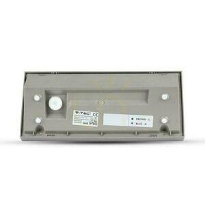 V-TAC 12W LED Beveled Gray IP65 VT-8054-N 6400K 1250lm Wandleuchte. 2 V-TAC 12W LED Beveled Gray IP65 VT-8054-N 6400K 1250lm Wandleuchte. small 2