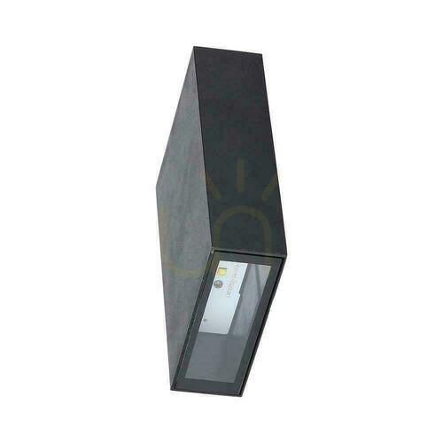 Prüfen Wandleuchte Top Down V-TAC 4W LED Schwarz IP65 VT-844-B-N 3000K 400lm