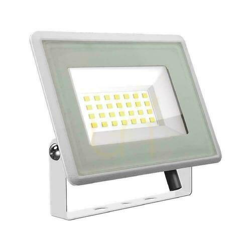 Prüfen V-TAC 20W SMD F-CLASS Weiß VT-4924-W 6500K 1650lm LED Scheinwerfer.