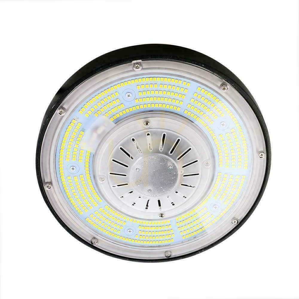 Aussicht LED High Bay V-TAC MEANWELL DRIVER Leuchte 200W 185Lm/W VT-9219 4000K 37000lm 5 Jahre Garantie LED High Bay V-TAC MEANWELL DRIVER Leuchte 200W 185Lm/W VT-9219 4000K 37000lm 5 Jahre Garantie