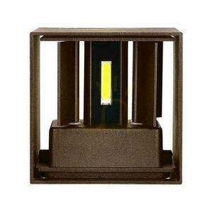 V-TAC 11W LED Wandleuchte Oben Unten Verstellbar Bronze Corten Quadratisch IP65 VT-759-12 3000K 1360lm 2 V-TAC 11W LED Wandleuchte Oben Unten Verstellbar Bronze Corten Quadratisch IP65 VT-759-12 3000K 1360lm small 2