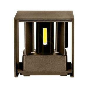 V-TAC 11W LED Wandleuchte Oben Unten Verstellbar Bronze Corten Quadratisch IP65 VT-759-12 3000K 1360lm 4 V-TAC 11W LED Wandleuchte Oben Unten Verstellbar Bronze Corten Quadratisch IP65 VT-759-12 3000K 1360lm small 4