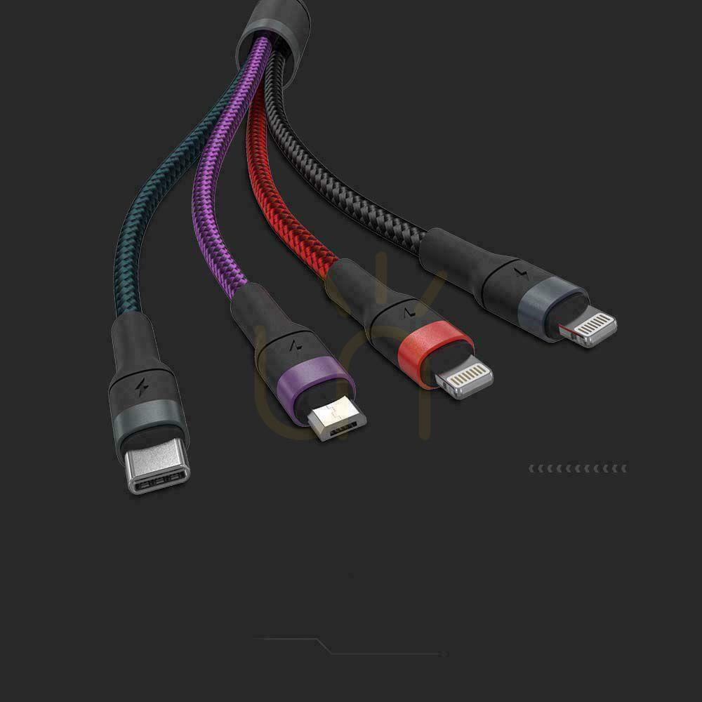 Aussicht 4-in-1 1.2Mb V-TAC PD 2.4A Kabel VT-5351 4-in-1 1.2Mb V-TAC PD 2.4A Kabel VT-5351