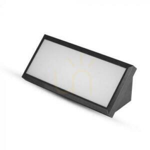 V-TAC 12W LED-Wandleuchte mit Abschrägung Schwarz IP65 VT-8054 4000K 1250lm. small 1