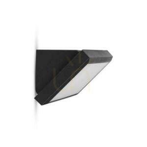 V-TAC 12W LED-Wandleuchte mit Abschrägung Schwarz IP65 VT-8054 4000K 1250lm. small 0