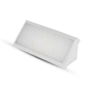 V-TAC 12W LED-Wandleuchte mit Abschrägung Weiß IP65 VT-8054 6400K 1250lm. 1 V-TAC 12W LED-Wandleuchte mit Abschrägung Weiß IP65 VT-8054 6400K 1250lm. small 1