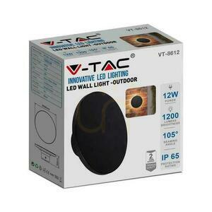 LED-Wandleuchte V-TAC VT-8612B-RD schwarz, 12 W, 4000 K, 1400 lm, IP65 small 4
