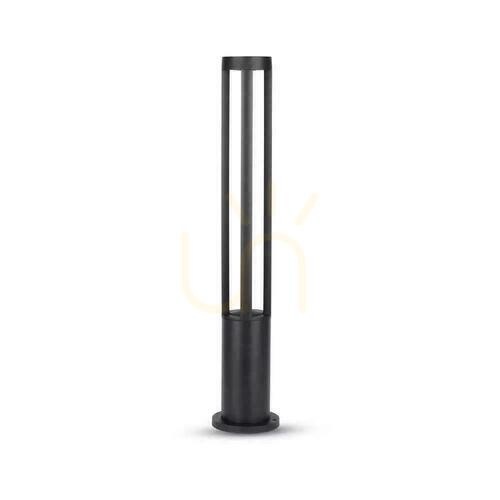 Prüfen V-TAC 10W LED Gartenmast IP65 Schwarz 80cm VT-820-B-N 6400K 1000lm