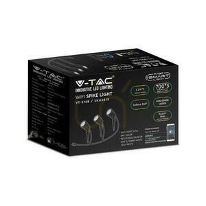 Garten Bodenleuchte Angetriebene LED SMART WiFI V-TAC 3x7W Amazon Alexa Google Home VT-5168 RGB+3000K-6500K 520lm small 3