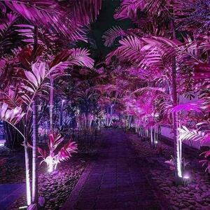 Garten Bodenleuchte Angetriebene LED SMART WiFI V-TAC 3x7W Amazon Alexa Google Home VT-5168 RGB+3000K-6500K 520lm small 8