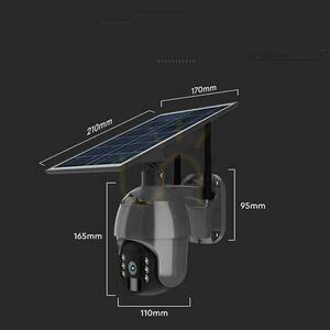 V-TAC WiFi WiFi HD SMART Solar PTZ IR Außenkamera Schwarz VT-11024 small 3