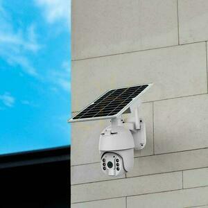 V-TAC WiFi HD SMART Solar PTZ Außenkamera IR Weiß VT-11024 small 4