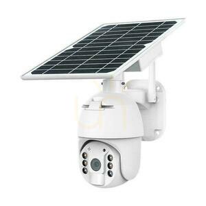 V-TAC WiFi HD SMART Solar PTZ Außenkamera IR Weiß VT-11024 small 0