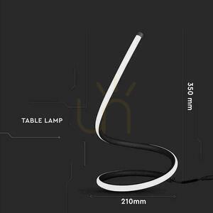 LED Lampe V-TAC Curved Black Profile 20W 35cm VT-7312-B-N 3000K 1840lm 3 Jahre Garantie small 2