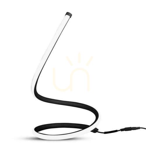 Prüfen LED Lampe V-TAC Curved Black Profile 20W 35cm VT-7312-B-N 3000K 1840lm 3 Jahre Garantie