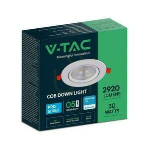 V-TAC LED Downlight SAMSUNG CHIP 30W Moving VT-2-30 4000K 2970lm 5 Jahre Garantie. small 4