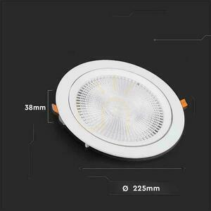V-TAC LED Downlight SAMSUNG CHIP 30W Moving VT-2-30 4000K 2970lm 5 Jahre Garantie. small 5