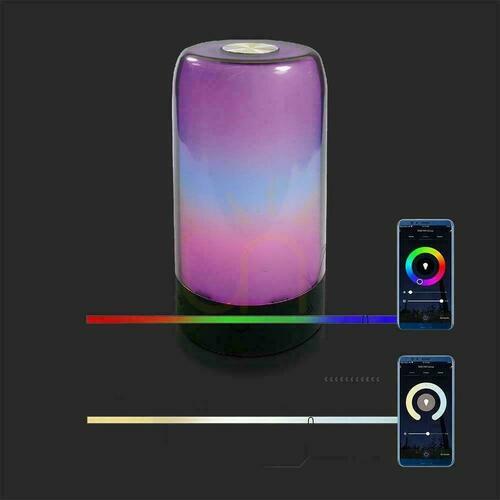 Prüfen V-TAC 8W SMART LIFE TUYA Alexa Google Home VT-7208 LED-Nachtlichtleuchte.
