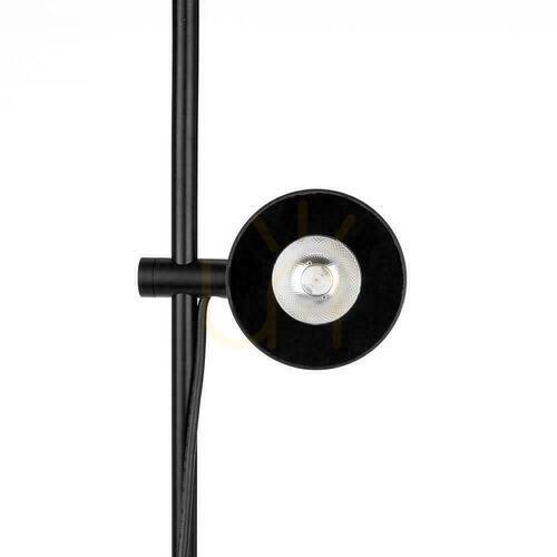 Prüfen V-TAC 2-Funktions-LED-Mastleuchte 6W IP65 100cm Schwarz VT-11107-B 4000K 620lm