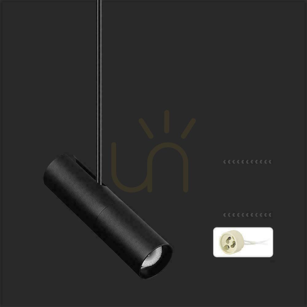 Vorschau V-TAC GU10 Adjustable Ceiling Luminaire 830-1170mm Schwarz VT-7900 3 Jahre Garantie V-TAC GU10 Adjustable Ceiling Luminaire 830-1170mm Schwarz VT-7900 3 Jahre Garantie