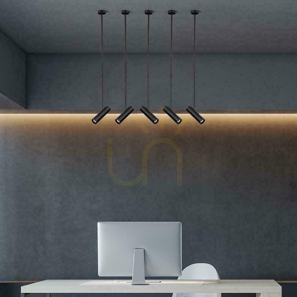 Aussicht V-TAC GU10 Adjustable Ceiling Luminaire 830-1170mm Schwarz VT-7900 3 Jahre Garantie V-TAC GU10 Adjustable Ceiling Luminaire 830-1170mm Schwarz VT-7900 3 Jahre Garantie