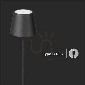V-TAC 4W LED Stehleuchte Schwarz IP54 Wiederaufladbar VT-7544 3000K 300lm. 9 V-TAC 4W LED Stehleuchte Schwarz IP54 Wiederaufladbar VT-7544 3000K 300lm. small 9