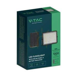 V-TAC VT-120W LED-Solarstrahler 15 W, 1200 lm, 4000 K, IP65, Fernbedienung, schwarz small 3