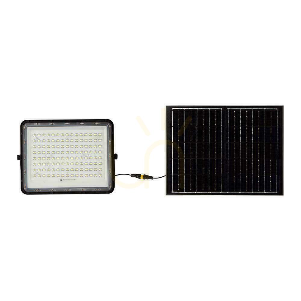 Prüfen V-TAC 20W Solar LED Projektor mit Fernbedienung, AUTO, Timer, IP65 Schwarz VT-180W 4000K 1800lm V-TAC 20W Solar LED Projektor mit Fernbedienung, AUTO, Timer, IP65 Schwarz VT-180W 4000K 1800lm