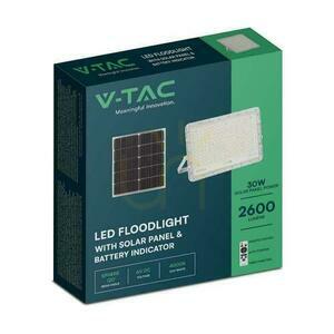 V-TAC 30W Solar LED Projektor mit Fernbedienung, AUTO, Timer, IP65 Weiß VT-240W-W 6400K 2600lm small 3