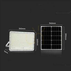 V-TAC 30W Solar LED Projektor mit Fernbedienung, AUTO, Timer, IP65 Weiß VT-240W-W 6400K 2600lm small 4