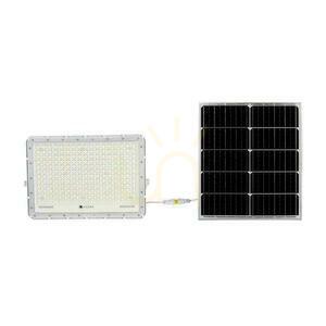 V-TAC 30W Solar LED Projektor mit Fernbedienung, AUTO, Timer, IP65 Weiß VT-240W-W 6400K 2600lm small 0