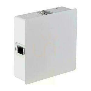 V-TAC 4W LED-Wandleuchte IP65 Weiß Square VT-704 3000K 428lm small 0