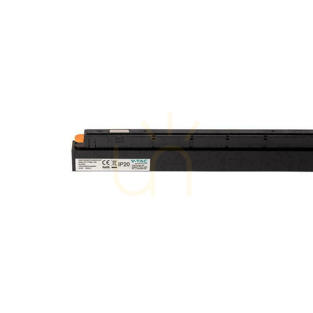 Vorschau SMART 48V V-TAC 20W LED CCT 90st SMART WiFi TRACKLIGHT Bus Leuchte Schwarz VT-3620 2700K-6400K 2100lm 3 Jahre Garantie SMART 48V V-TAC 20W LED CCT 90st SMART WiFi TRACKLIGHT Bus Leuchte Schwarz VT-3620 2700K-6400K 2100lm 3 Jahre Garantie