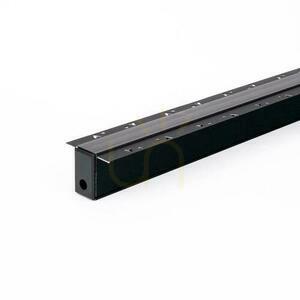 SMART 48V V-TAC 200cm Aluminium Flush Rail SMART 48V V-TAC 200cm Aluminium Schwarz (inklusive Blende und Kappen) small 0