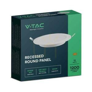V-TAC LED-Einbauleuchte Premium Downlight 12W Rund fi170 VT-61012 6500K 1200lm. small 2