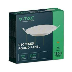 V-TAC LED-Panel-Einbau-Downlight Premium 18W Rund fi220 VT-61018 3000K 1850lm. 2 V-TAC LED-Panel-Einbau-Downlight Premium 18W Rund fi220 VT-61018 3000K 1850lm. small 2