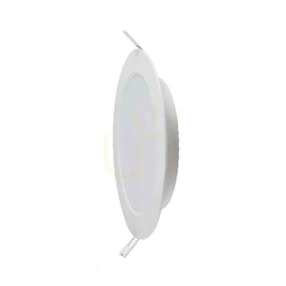 Prüfen V-TAC LED-Panel-Einbau-Downlight Premium 18W Rund fi220 VT-61018 3000K 1850lm. V-TAC LED-Panel-Einbau-Downlight Premium 18W Rund fi220 VT-61018 3000K 1850lm.