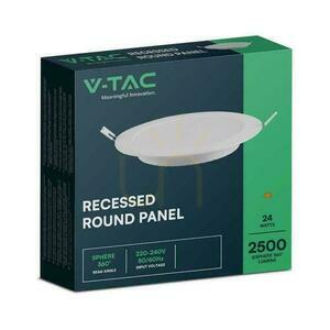 V-TAC LED-Einbauleuchte Premium Downlight 24W Rund fi300 VT-61024 6500K 2640lm. small 2