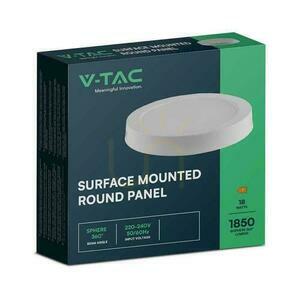 V-TAC LED-Anbauleuchte Premium Downlight 18W Rund fi215 VT-60018 3000K 1850lm. 2 V-TAC LED-Anbauleuchte Premium Downlight 18W Rund fi215 VT-60018 3000K 1850lm. small 2