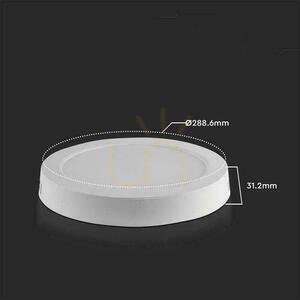V-TAC LED-Anbauleuchte Premium Downlight 24W Rund fi290 VT-60024 3000K 2500lm. 3 V-TAC LED-Anbauleuchte Premium Downlight 24W Rund fi290 VT-60024 3000K 2500lm. small 3