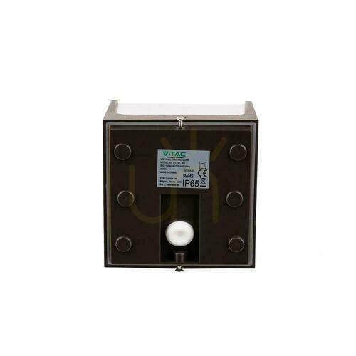 Prüfen Außenwandleuchte V-TAC VT-708 braun LED 8 W 4000 K IP65
