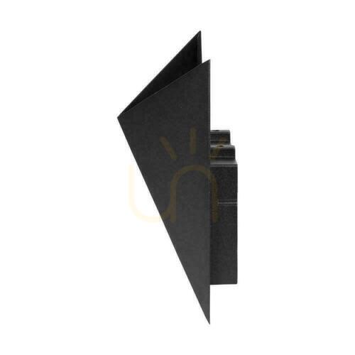 Prüfen Wandleuchte V-TAC 5W LED Schwarz IP65 VT-825-N 4000K 645lm.