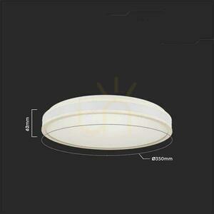 Plafond V-TAC 18W LED 3in1 Weiß Rund fi.35cm VT-7779 4000K 1280lm small 1