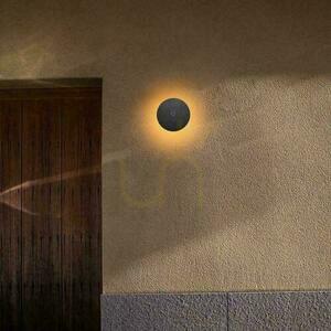 Wandleuchte 12W V-TAC Round Black CCT Dimmbar VT-83012 3000K-6400K 1200lm Wandleuchte. small 5