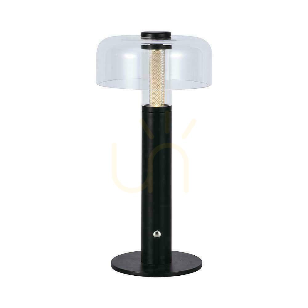 Prüfen V-TAC 1W LED Nachttischlampe 30cm USB Aufladung Dimmbar Schwarz VT-1049 3000K 100lm V-TAC 1W LED Nachttischlampe 30cm USB Aufladung Dimmbar Schwarz VT-1049 3000K 100lm