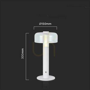 V-TAC 1W LED Nachttischlampe 30cm USB Aufladung Dimmbar Weiß VT-1049 3000K 100lm small 2