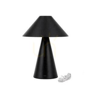 V-TAC 3W LED 24cm Desktop Nachtlicht USB Aufladung Dimmbar Schwarz VT-1051 3000K-6000K 200lm. small 2